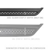 Go Rhino DSS4399T - 19-23 Ram 1500 Quad Cab Dominator Extreme DSS SideSteps Complete Kit w/ SideStep & Brackets