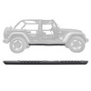 Go Rhino V3450674T - 18-21 Jeep Wrangler JLU Vertex V3 - Sidestep + Brkts