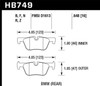 Hawk HB749B.648 - 13-14 BMW 328i/328i xDrive / 2014 428i/428i xDrive HPS 5.0 Rear Brake Pads