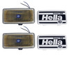 Hella 005700681 - 550 Series 55W 12V H3 Fog Lamp Kit - Amber