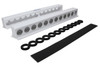 Hepfner Racing Products HRP6350-WHT - Torsion Bar Rack Holds 12 Sprint Bars White