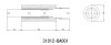 HKS 31012-BA001 - Universal Carbon-Ti Cat-back Exhaust - 170mm Shell/75mm Diameter