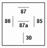 Hella 933332051 - Mini ISO 5 Pole Relay 12V SPDT