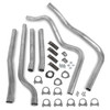 Hooker 16551HKR - Dual Competition Header Back Exhaust System Kit