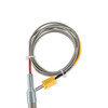 Holley EFI 554-180 - EGT Probe; 1/4 in.; Open Tip; 90 Degree; 60 in.;