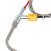 Holley EFI 554-180 - EGT Probe; 1/4 in.; Open Tip; 90 Degree; 60 in.;