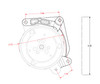 Holley 20-210B - Low Mount A/C Bracket