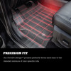 Husky Liners 19111 - 15 Chevrolet Colorado Crew Cab WeatherBeater Black 2nd Seat Floor Liners