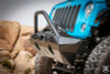 Icon 25215 - 07-18 Jeep Wrangler JK Pro Series Front Bumper Rec Winch Mount w/Bar/Tabs