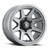 Icon 21817856547TT - Rebound Pro 17x8.5 5x4.5 0mm Offset 4.75in BS 71.5mm Bore Titanium Wheel