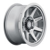 Icon 21817856547TT - Rebound Pro 17x8.5 5x4.5 0mm Offset 4.75in BS 71.5mm Bore Titanium Wheel
