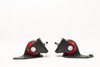 Innovative Mounts 113150-60A - 94-97 Mazda Miata Replacement Engine Mount Kit NA/1.8L Red/Up To 250Hp