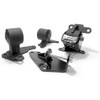 Innovative Mounts 20050-75A - 96-00 Civic Conversion Mount Kit F/H-Series Manual 250-400HP 75A Black