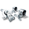 Innovative Mounts B90650-85A - 02-05 Civic SI Type R 02-06 RSX Billet Replacement Mount Kit K Series/Manual Grey/400-500Hp
