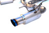 Invidia HS11STIDTG - 2009+ WRX/STi Sedan G5 Titan Titanium Cat-Back Exhaust
