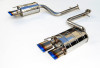 Invidia HS14LRCDR4OT - 15+ Lexus RC350/200T Titanium Quad Rolled Tip Axel-Back Exhaust