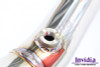 Invidia HS15SWMDOCB - 15-21 Subaru WRX w/ Manual Transmission J-Pipe With Bottom High Flow Cat Down Pipe