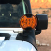 KC HiLiTES 5104 - 6in. Light Shield for SlimLite LED - Amber