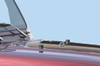 Kentrol 30506 - Jeep TJ/JK Hood Bumpers 97-18 Wrangler TJ/JK Polished Silver