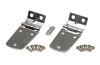 Kentrol 30504 - Jeep TJ Hood Kit  98-06 Wrangler TJ Polished Silver