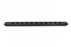 Kentrol 50429 - Jeep CJ 54 Inch Front Bumper with holes 45-86 CJ Powdercoat Black