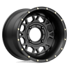 KMC KS13541044700 - Ks135 Grenade 14X10 Satin Black