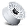 KMC KS138SD15704810 - Ks138 Impact Utv 15X7 Silver With Machined Face