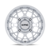 KMC KS139SD15704438 - Ks139 Technic Utv 15X7 Gloss Silver Machined