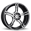 Konig 1N77T04406 - Incident 17x7 10x100/114.3 ET40 Graphite