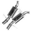 Kooks 11406600 - 3" Axle-Back.  2011-2014 Mustang GT/2011-2012 GT500 (Connnects to OEM)