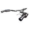 Kooks 11534100 - 3" x 2-1/2" SS Connection-Back Exhaust w/SS Tips. 2015-2023 Mustang EcoBoost