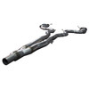 Kooks 11534110 - 3" x 2-1/2" SS Connection-Back Exhaust w/Black Tips. 2015-2023 Mustang EcoBoost