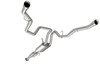 Kooks 13604210 - Dual Rear Exit Cat-Back w/Polished Tips. 2015-2020 F150 2.7L/3.5L/5.0L