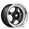 Konig SS98514225 - SSM 18x9 5x114.3 ET22 Gloss Black w/ Machined Lip