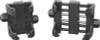 Kuryakyn 1694 - Tech Connect Device Holder Large, Holds 3-5/8in to 6in Wide Black