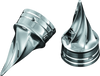 Kuryakyn 1219 - Twisted Axle Caps Chrome