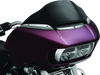 Kuryakyn 2632 - Windshield Side Trims Chrome