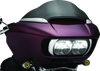 Kuryakyn 2632 - Windshield Side Trims Chrome