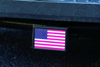 Kuryakyn 2893 - Freedom Flag LED Hitch Cover Black