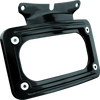 Kuryakyn 3149 - Curved License Plate Mount Black