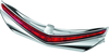 Kuryakyn 3236 - L.E.D. Rear Fender Tip 12-17 GL1800 Chrome Red Lens