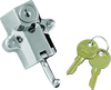 Kuryakyn 4220 - Universal Helmet Lock 7/8in-1-1/4in Mount Chrome