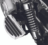 Kuryakyn 4455 - ISO Passenger Boards Chrome