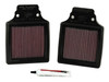 K&N KA-1299-1 - 00-06 Kawasaki ZX12R Ninja Replacement Air Filter (2 Per Box)