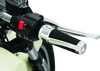 Kuryakyn 5768 - Phantom Grips Indian Chrome