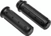 Kuryakyn 6123 - Heavy Industry Grips Throttle-By-Wire Black
