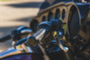 Kuryakyn 6123 - Heavy Industry Grips Throttle-By-Wire Black