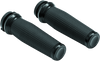 Kuryakyn 5943 - Thresher Grips Throttle-By-Wire Black