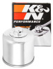 K&N KN-204C - Honda / Kawasaki / Arctic Cat / Suzuki / Triumph / Yamaha 2.688in OD x 2.969in H Oil Filter