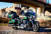Kuryakyn 7374 - Flame Speaker Grills For 14-Up Touring Models Chrome